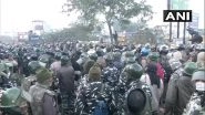 Delhi Chalo Protest: Police Use Tear Gas Shells to Disperse Protesting Farmers at Singhu Border