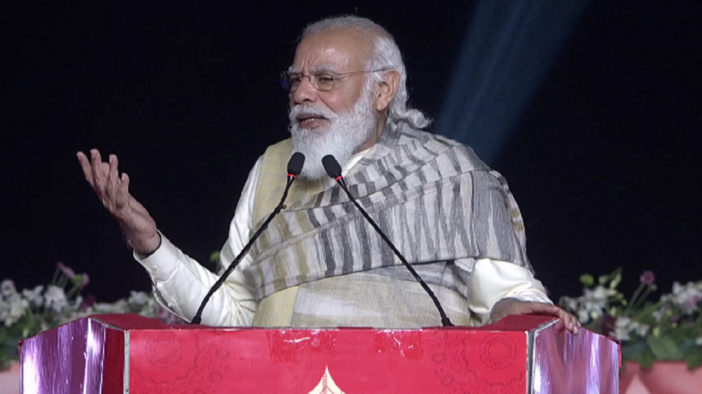 PM Narendra Modi Says ‘Country Is Ready With Two Made in India COVID-19 Vaccines To Save the Humanity’