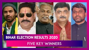 Bihar Election Results 2020: Tej Pratap Yadav, Jitan Ram Manjhi, Alok Ranjan, Akhtarul Iman Among Five Key Winners