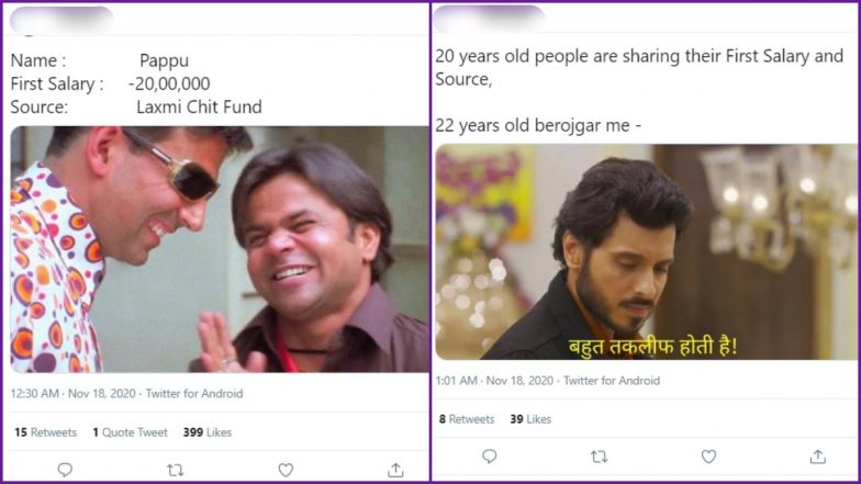 First Salary Funny Memes Trend Online As Netizens Share Their First