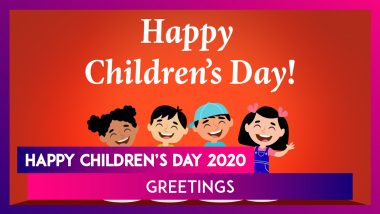 Happy Children’s Day 2020 Greetings, WhatsApp Messages, HD Images and Wishes to Celebrate Bal Diwas