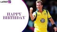 Brett Lee Birthday Special: Quick Facts & Records of the Legendary Australian Speedster!