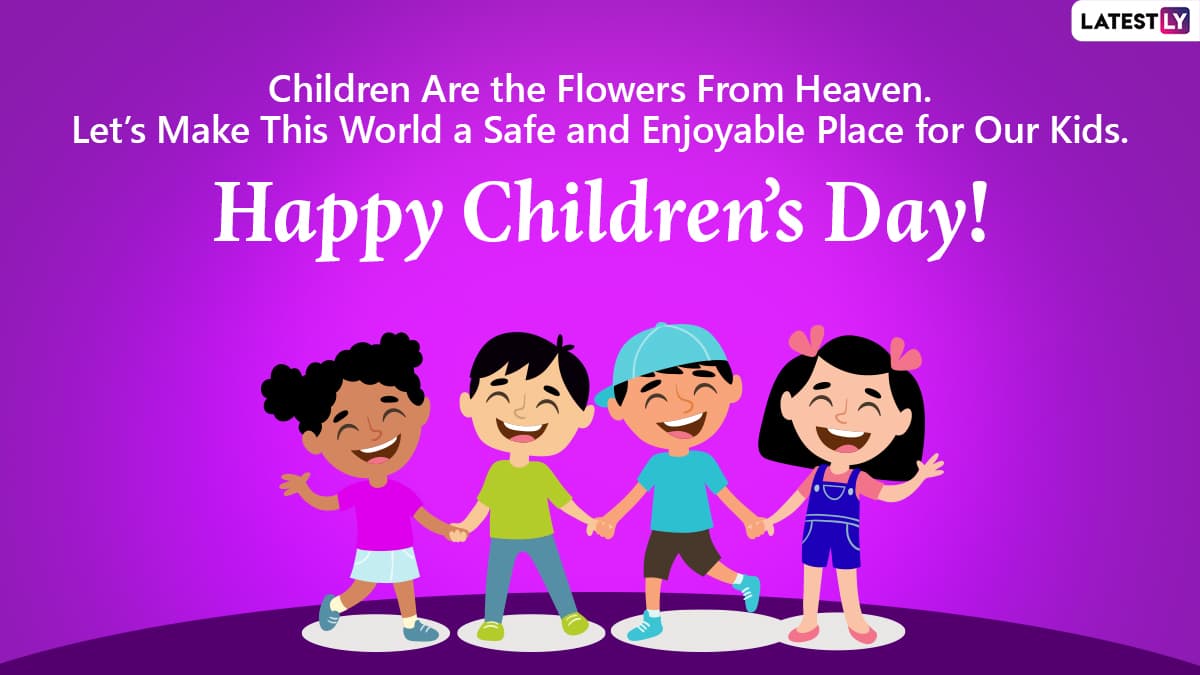 Happy Children's Day 2020 Wishes & Bal Diwas HD Images: WhatsApp ...