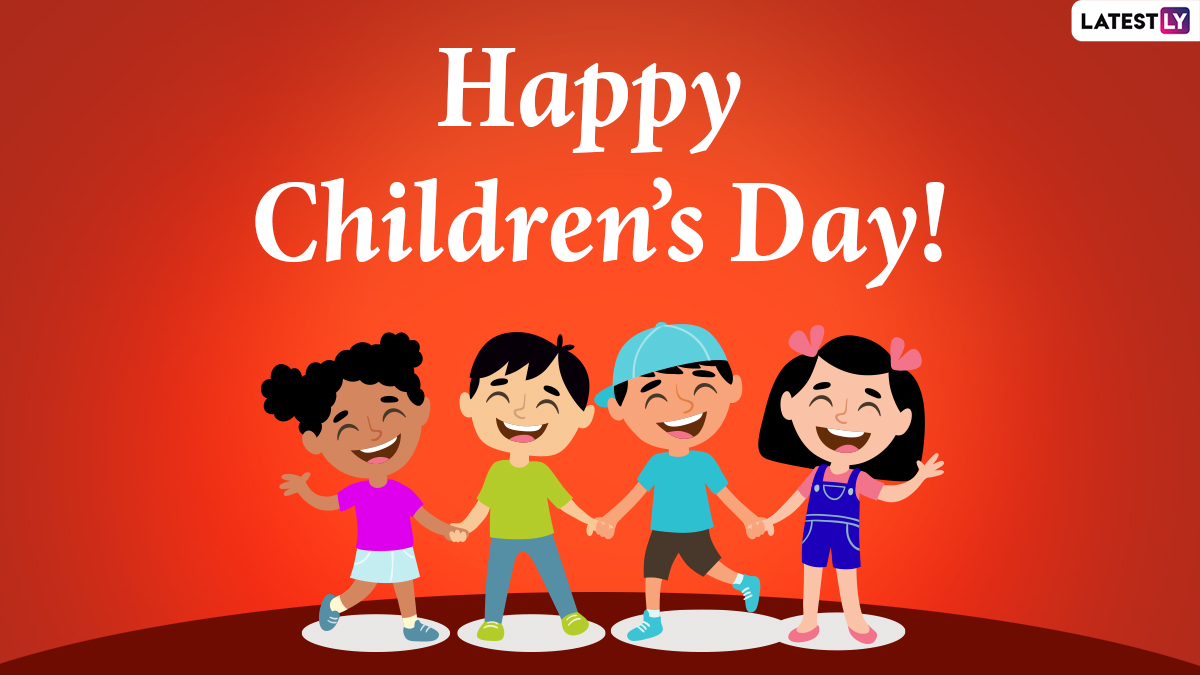Happy Children's Day 2020 Wishes & Bal Diwas HD Images: WhatsApp Stickers,  Facebook Messages, GIF Greetings & SMS to Celebrate Jawaharlal Nehru Birth  Anniversary | 🙏🏻 LatestLY