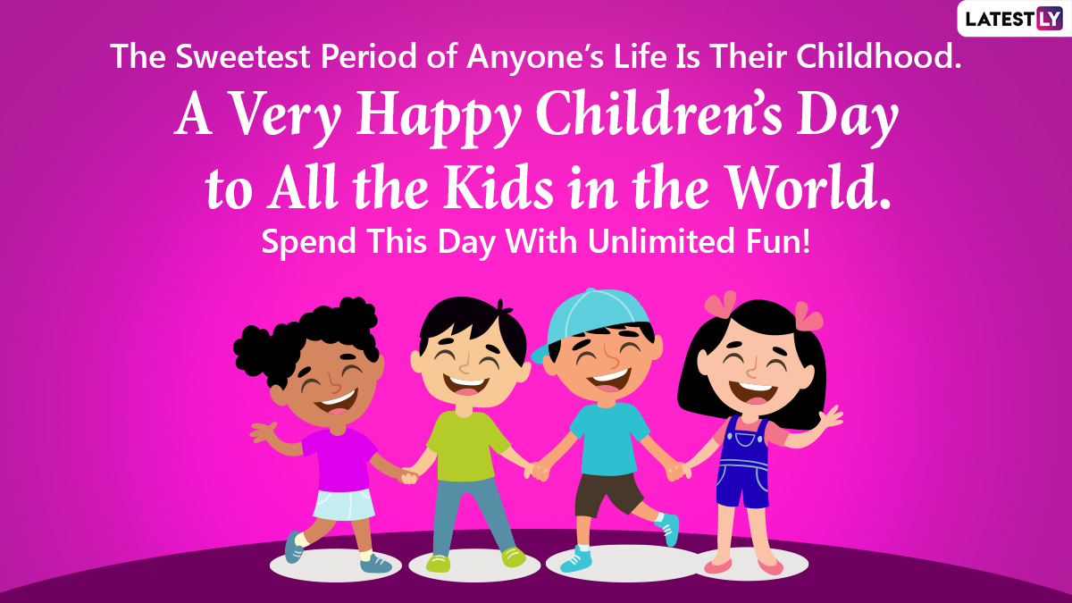 Happy Children’s Day 2020 Wishes & Bal Diwas HD Images: WhatsApp ...