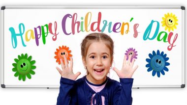 Happy Children’s Day 2021 Messages and HD Images: WhatsApp Stickers, Hike GIFs, Facebook Photos and Bal Diwas Greetings To Send on Pandit Jawaharlal Nehru’s Birth Anniversary