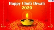 Happy Diwali 2020 Animated GIF Greetings and Narak Chaturdashi Messages: Wish Everyone Shubh Deepavali With These Wonderful Images, Choti Diwali Quotes and Photos