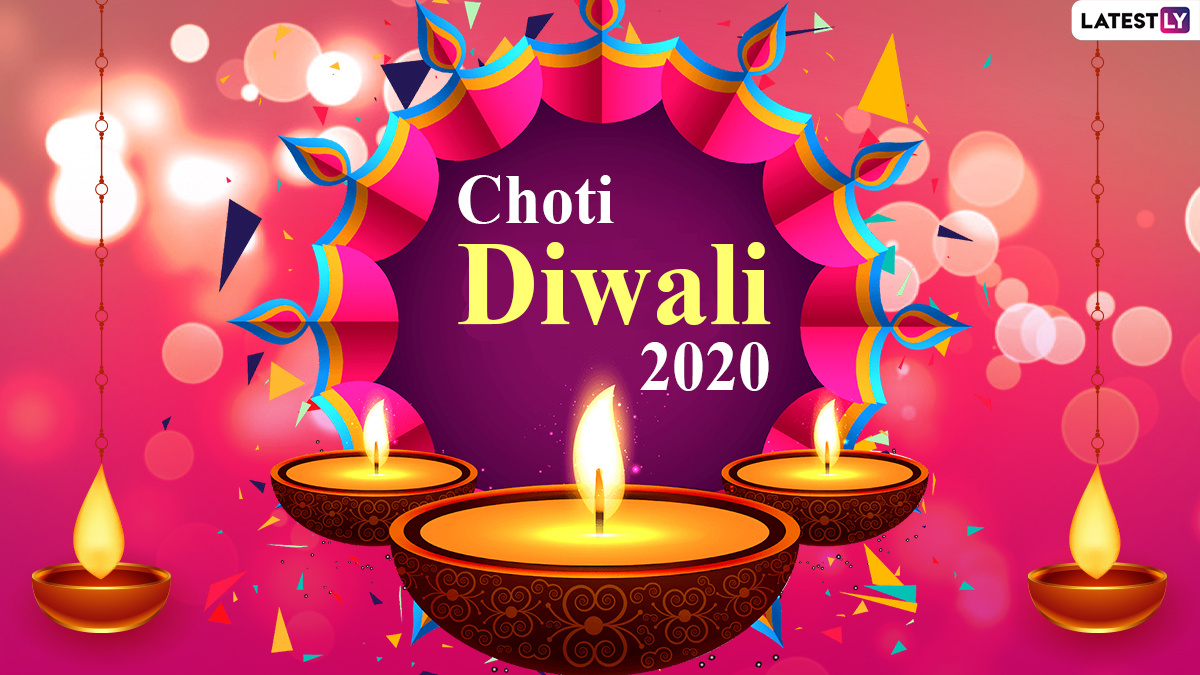 Festivals & Events News | Happy Choti Diwali 2020 Greetings ...