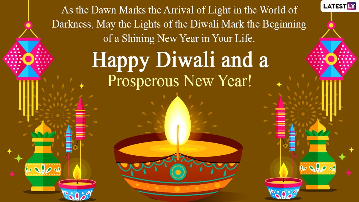 happy diwali and new year