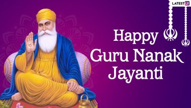 551st Parkash Purab HD Images and Guru Nanak Jayanti 2020 Wishes: WhatsApp Stickers, Gurupurab Messages and Facebook Greetings to Celebrate Guru Nanak’s Birth Anniversary