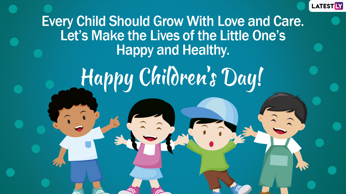 World Children's Day 2020 Messages and HD Images: WhatsApp Stickers ...