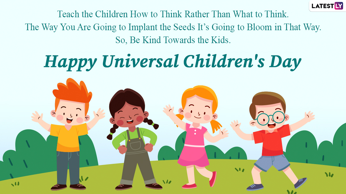 Happy Universal Children’s Day 2020 Wishes And HD Images: WhatsApp ...