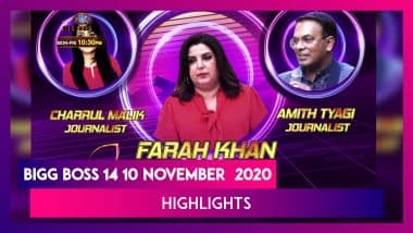 Bigg Boss 14 Episode 27 Updates | 09 November 2020: Farah Khan Schools Housemates During BB Adaalat