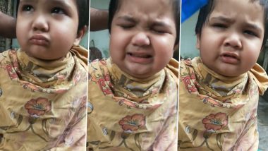 Funny Video of Little Boy Getting Haircut While Cutely Throwing Tantrums  Goes Viral, Watch Video of Him Screaming 'Mai Marunga Tumko' at 'Cutting  Wale Uncle' That Left Twitterati in Splits | 👍 LatestLY