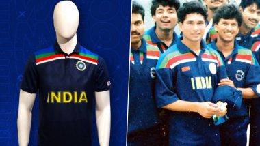 India Cricket Team to Don Retro Kit for Australia ODI and T20I Series? Fans Speculate About ‘1992 Themed New Jersey’ for Australia 2020–21 Tour (See Pics)