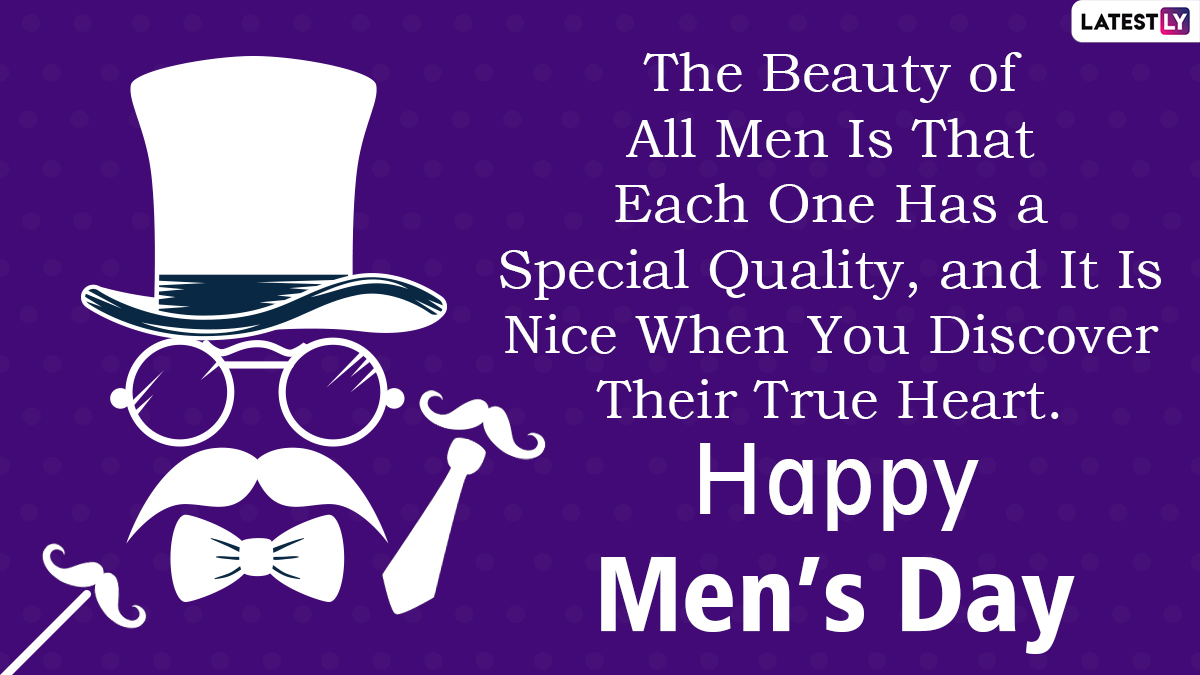 Happy International Men's Day 2020 Wishes and HD Images: WhatsApp ...