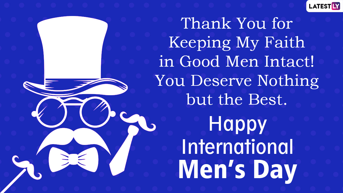 Happy International Men's Day 2020 Wishes and HD Images: WhatsApp ...