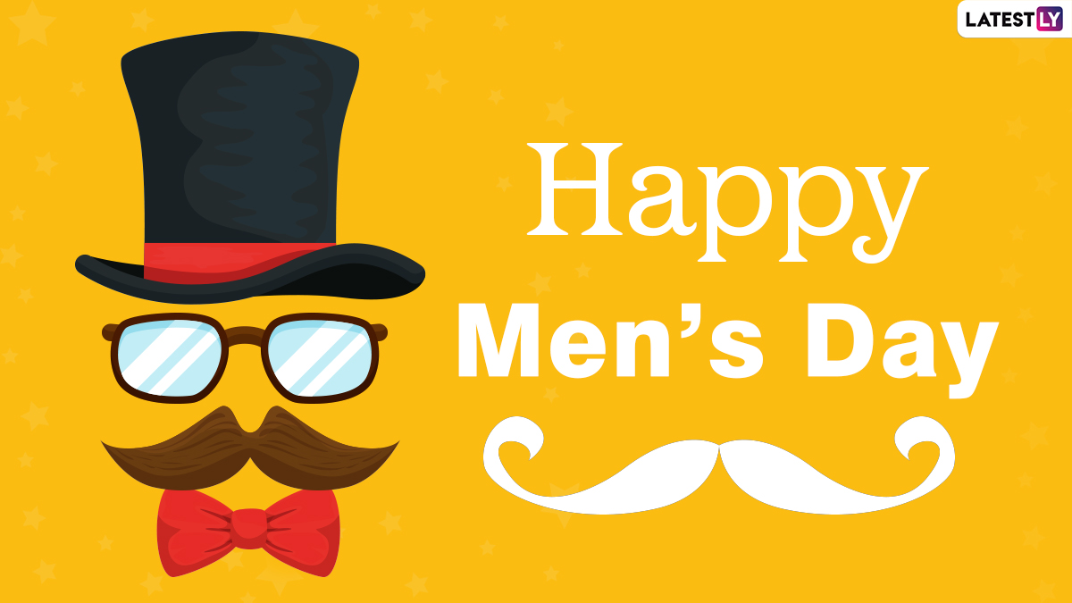 Happy Men's Day 2020 Greetings & HD Images: WhatsApp Stickers ...