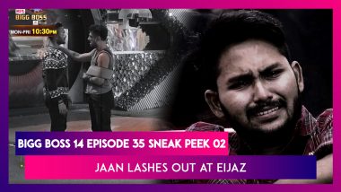 Bigg Boss 14 Episode 35 Sneak Peek 02 | Nov 19 2020: Jaan Lashes Out at Eijaz & Breaks Down