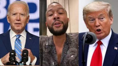 US Presidential Elections 2020: John Legend Croons ‘Georgia on My Mind’ As Joe Biden Takes Lead Against Donald Trump in The State (Watch Video)