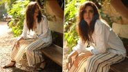 Karishma Tanna Has That Stripe Hype, Sunkissed, Gorgeous Smile Kinda Mood!