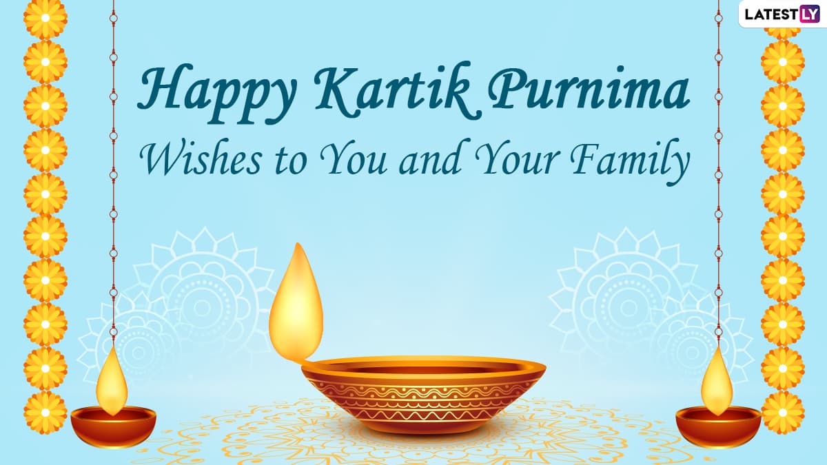 Kartik Purnima 2020 Greetings WhatsApp Stickers, Dev Deepavali HD