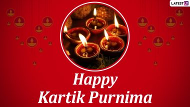 Kartika Purnima 2020 Wishes And HD Images: WhatsApp Stickers, Facebook Greetings, Wallpapers, Instagram Stories, Messages, GIFs & SMS to Send on Dev Deepawali