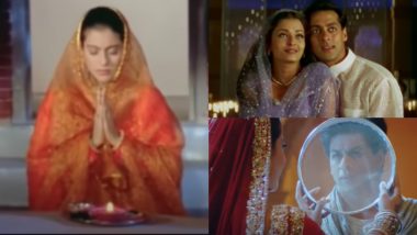 Karwa Chauth 2020: Ghar Aaja Pardesi, Chand Chupa Badal Mein, Bole Chudiyan – 5 Bollywood Songs That Are Perfect to Celebrate the Festival!