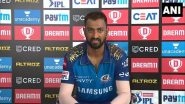 Krunal Pandya Stopped at Mumbai International Airport by DRI Over Suspicion of Possession of Undisclosed Gold