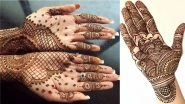 Latest Tulsi Vivah 2020 Mehndi Designs for Hands: Easy Yet Elegant Arabic Mehendi Patterns and Indian Henna Designs to Celebrate Dev Uthani Ekadashi Gyaras
