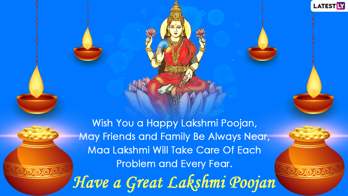 Happy Lakshmi Pujan 2020 Greetings & Diwali Photos WhatsApp Stickers