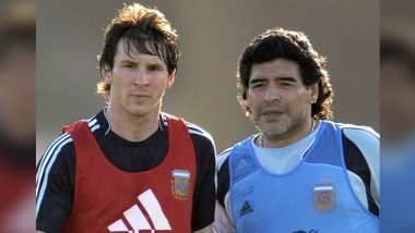 Lionel Messi Wishes Diego Maradona Speedy Recovery After Argentina and Napoli Legend Undergoes Brain Surgery