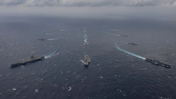 Navies of India, US, Japan, Australia to Take Part in Second Phase of Malabar Exercise from November 17 to 20 in Indian Ocean