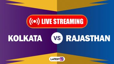 KKR vs RR, IPL 2020 Live Cricket Streaming: Watch Free Telecast of Kolkata Knight Riders vs Rajasthan Royals on Star Sports and Disney+Hotstar Online