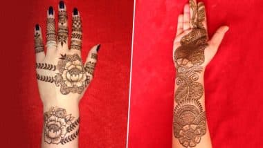 Makar Sankranti 2021 Mehendi Design Images & Tutorial Videos: From Arabic, Indian, Rajasthani & Sun Design to Vine Work, Bracelet-Style & Punjabi Mehendi Patterns, Celebrate Lohri & Uttarayan in Style