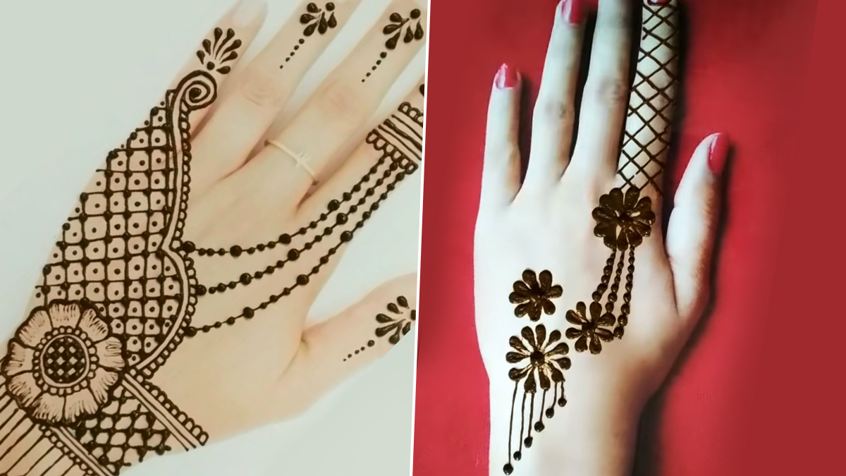 Chhath Puja 2020 Mehndi Designs & HD Images: Latest Henna Patterns ...