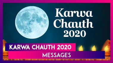 Karwa Chauth 2020 Messages: Wish Happy Karva Chauth To The Married Women With These Greetings