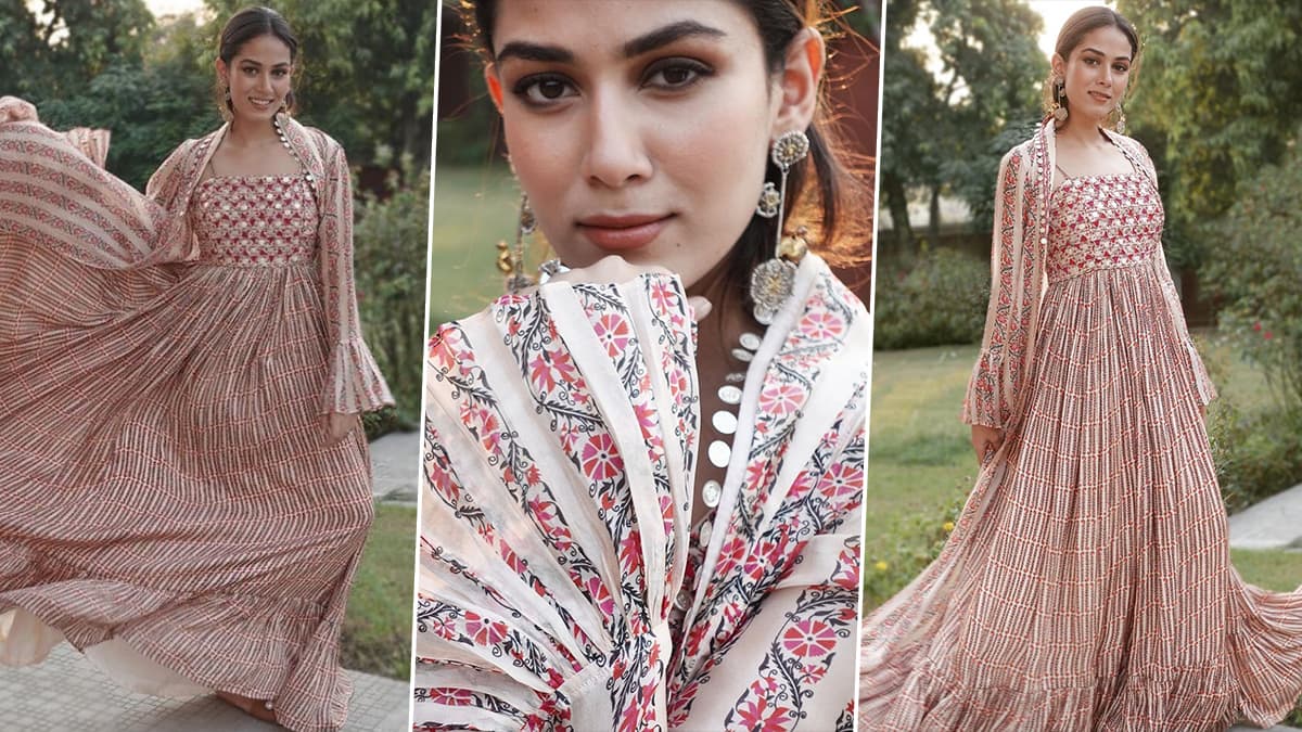 Mira Kapoor's Flowy Punit Balana Maxi Dress Worth Rs.32,500 Is a