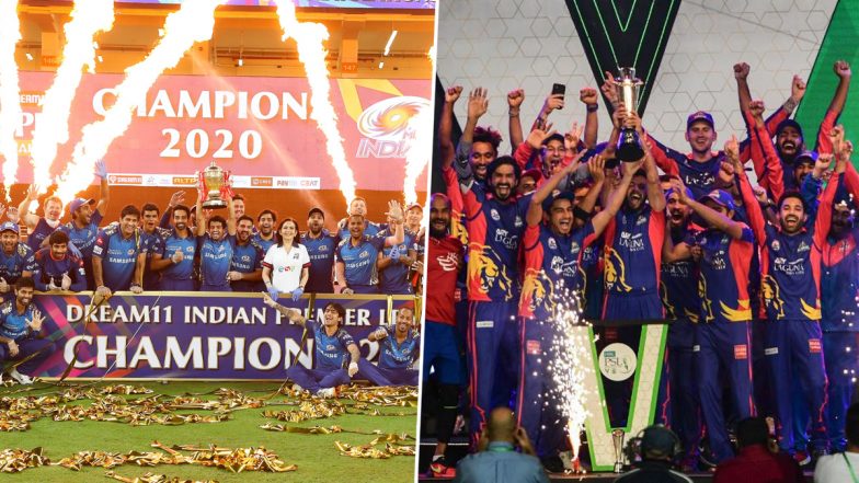 IPL 2020 vs PSL 2020 Prize Money Comparison: Here&rsquo;s How Much Money Mumbai Indians &amp; Karachi Kings Received After Winning Their Respective Titles