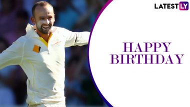 Nathan Lyon Birthday Special: 8/50 vs India and Other Top Test Performances by the Australia Off-Spinner