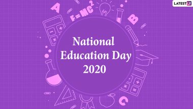 National Education Day 2020 Wishes And HD Images: WhatsApp Stickers, Facebook Greetings, Messages And SMS to Send on Maulana Abul Kalam Azad's Birth Anniversary
