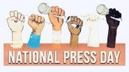 National Press Day 2020 Messages and Wishes Take Over Twitter: Netizens Share Images, Quotes and Greetings For All Journalists and Mediapersons on This Significant Day