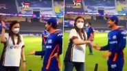 Unaware Nita Ambani Walks into Quinton de Kock and Nathan Coulter-Nile's Live TV Interview Post Mumbai Indians' IPL 2020 Title Win (Watch Viral Video)