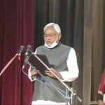 Nitish Kumar Takes Oath as Bihar Chief Minister For 7th Term; Tarkishore Prasad, Renu Devi Sworn In as Deputy CM