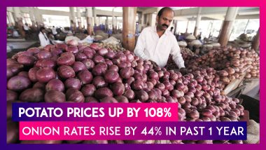 Potato Prices Up By 108%, Onion Rates Rise By 44% In The Past One Year; Buyers Say 'All Vegetables Becoming Unaffordable'