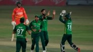 Live Cricket Streaming of Pakistan vs Zimbabwe 3rd ODI 2020 on PTV Sports: Check Live Score Online, Watch Free Telecast of PAK vs ZIM Match