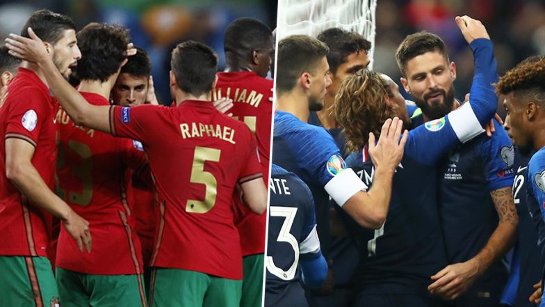 Portugal vs France Live Streaming Online, UEFA Nations League 2020–21: Get Match Free Telecast Time in IST and TV Channels to Watch in India