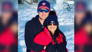 Preity Zinta Celebrates Thanksgiving 2020 With ‘Pati Parmeshwar’ Gene Goodenough Amid ‘Sun, Snow and Smiles’ (Watch Video)