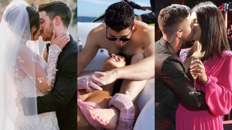 Priyanka Chopra and Nick Jonas Wedding Anniversary: 8 Bold Photos of the  Power Couple That Are Too Hot to Handle!