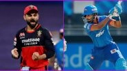 RCB, DC Playoffs Chances: Here&rsquo;s How Both Royal Challengers Bangalore and Delhi Capitals Can Qualify for Next Round of IPL 2020